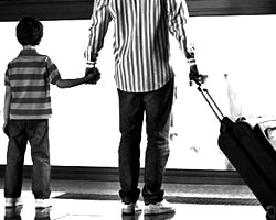 I bambini viaggiano piu' dei loro genitori