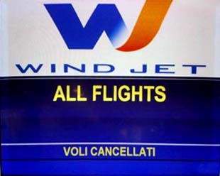Riprotezione voli clienti Wind Jet