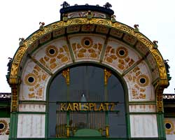 Karlsplatz a Vienna