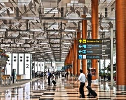 aeroporti Changi Airport Singapore