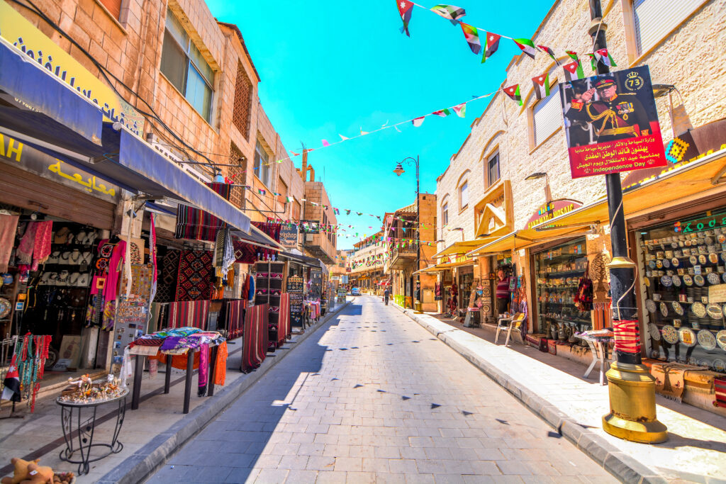 Madaba Giordania - Tourist street