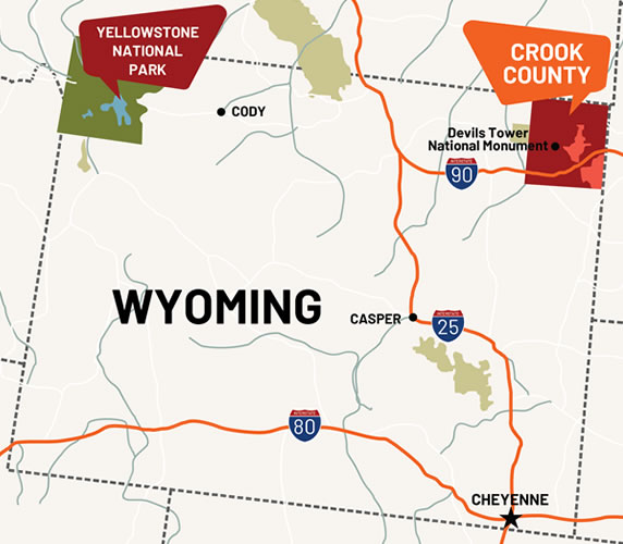 Viaggio in Wyoming