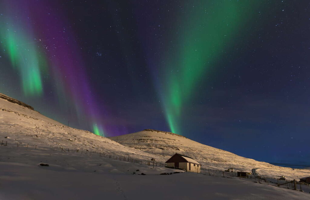 Isole faroe - Aurora Boreale