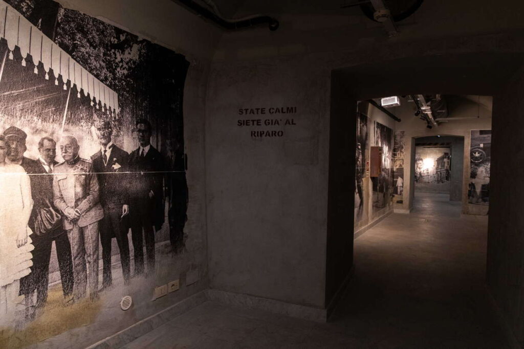 bunker di mussolini a Villa Torlonia